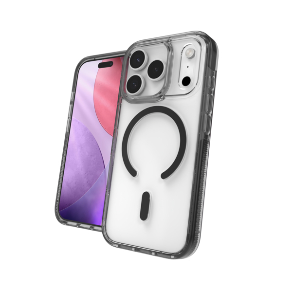 Zagg iPhone 17 Pro Santa Cruz Snap Jet Black ZAGG — view 1