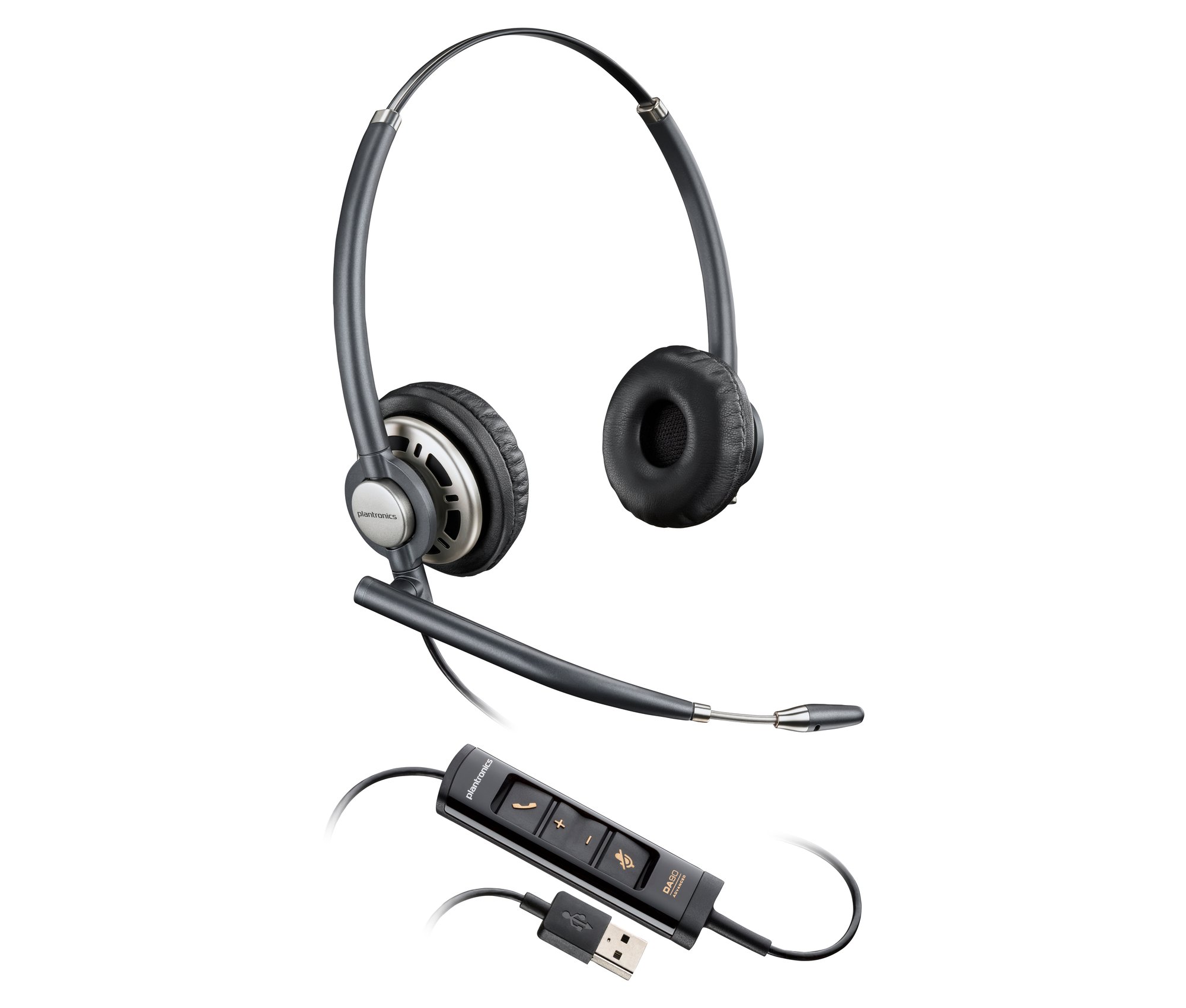 HP Poly EncorePro 725 USB-A Stereo Headset TAA HP — view 2