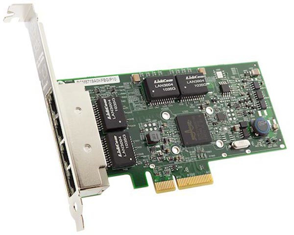 LENOVO THINKSYSTEM NETXTREME PCIE 1GB 4-PORT RJ45 ETHERNET ADAPTER BY BROADCOM LENOVO — view 2