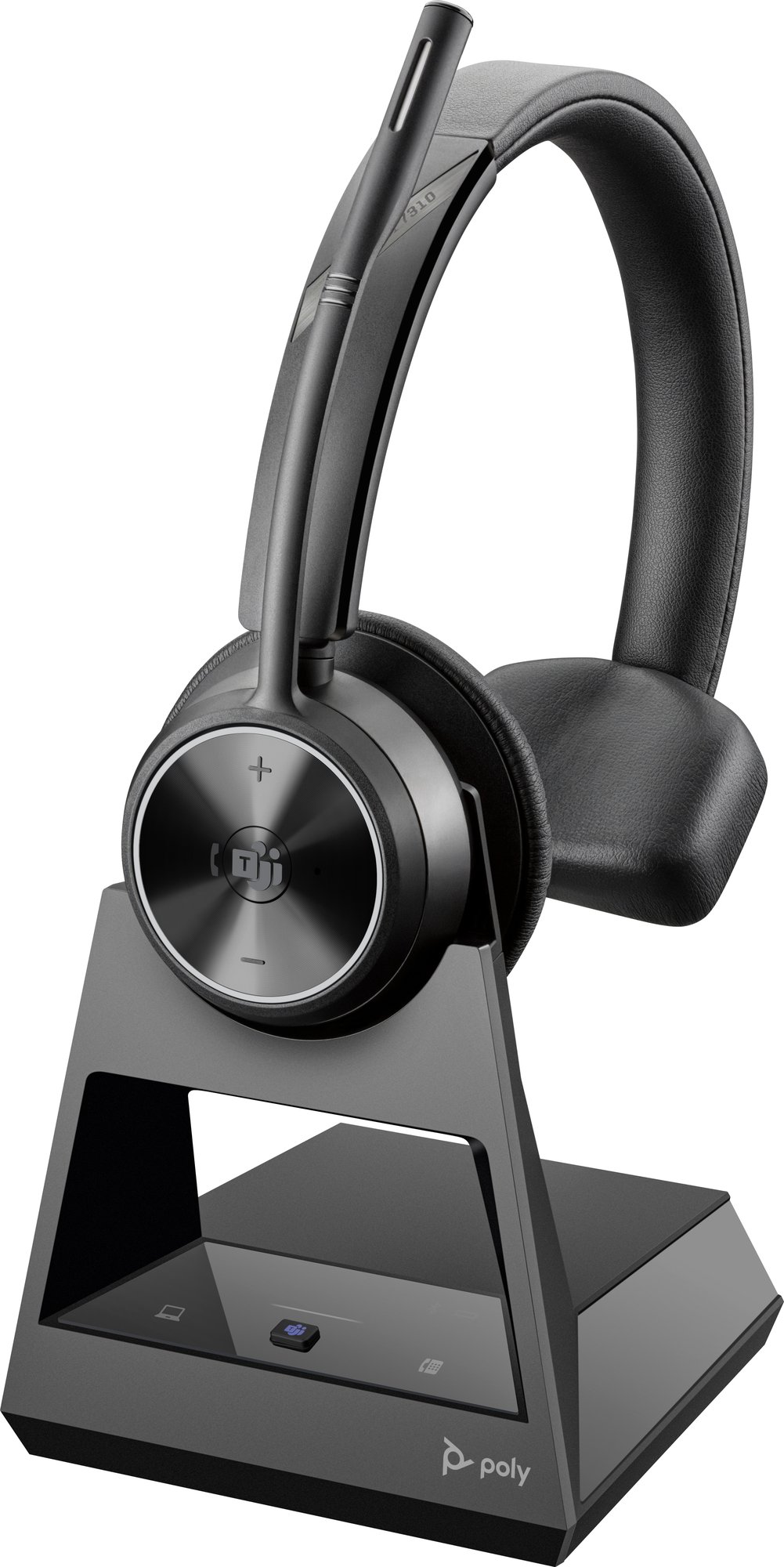 HP Poly Savi 7310 UC Monaural Microsoft Teams Certified DECT 1880-1900 MHz Headset HP — view 2