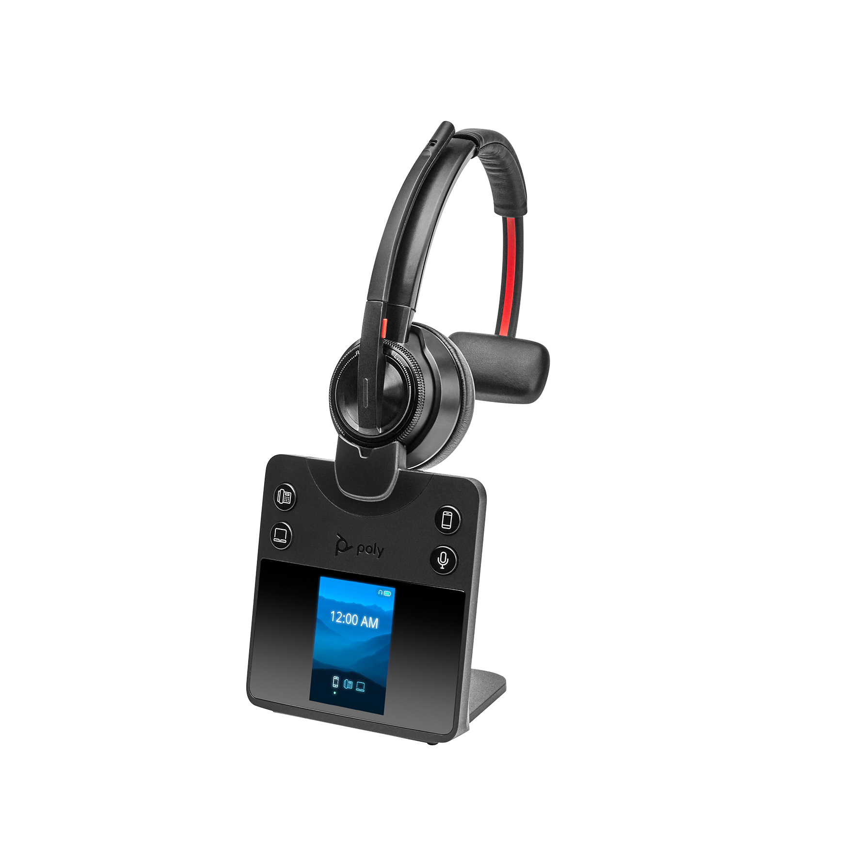 HP Poly Savi 8410 Office Monaural DECT 1880-1900 MHz Headset - HP — view 2