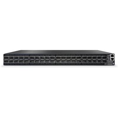 NVIDIA QM8700 QTM HDR INFINIBAND SWITCH, 40X QSFP56, 2XPSU, X86 CPU, STD DEPTH, P2C, RAIL NVIDIA — view 2