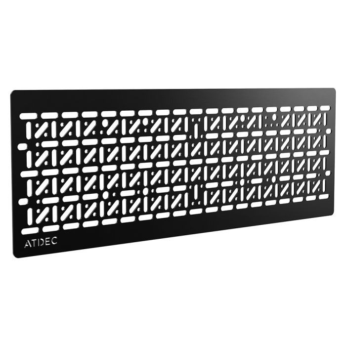 ATDEC UTILITY PANEL 465X120 BLACK ATDEC — view 2