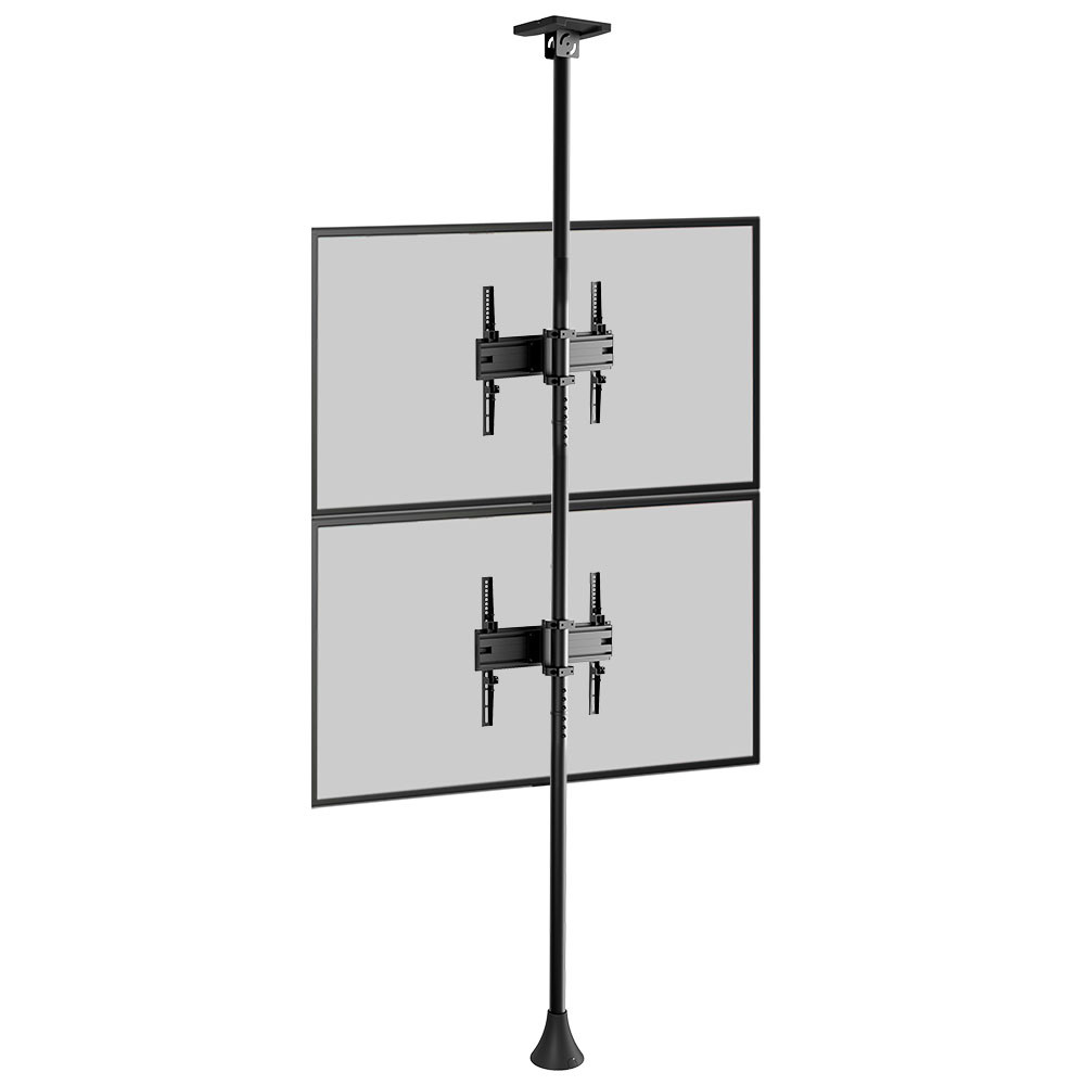 ATDEC 1X2 CEILING TO FLOOR FIXED 37-65IN 400X400 PORTRAIT OR LANDSCAPE ATDEC — view 2