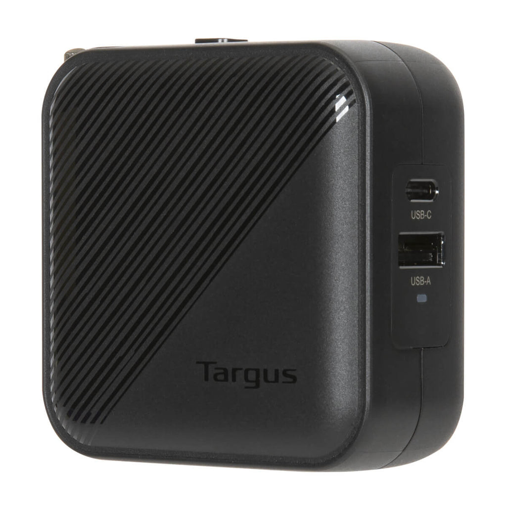 TARGUS 65W 2 PORTS GAN WALL CHARGER WITH INTERCHANGEABLE TRAVEL ADAPTERS TARGUS — view 2