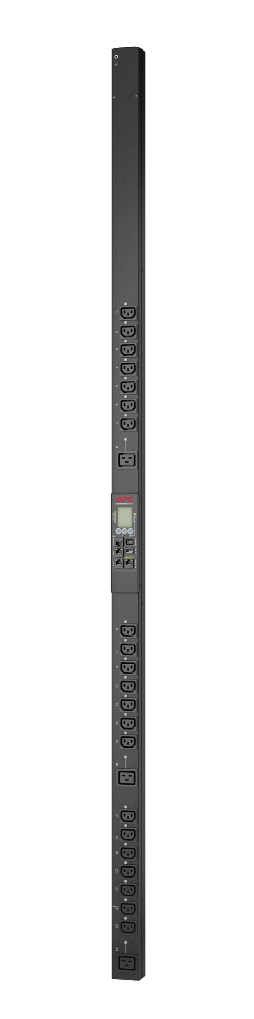 APC RACK PDU 9000 SWITCHED, ZEROU, 16A, 230V, (21) C13 & (3) C19, IEC309 CORD APC — view 2