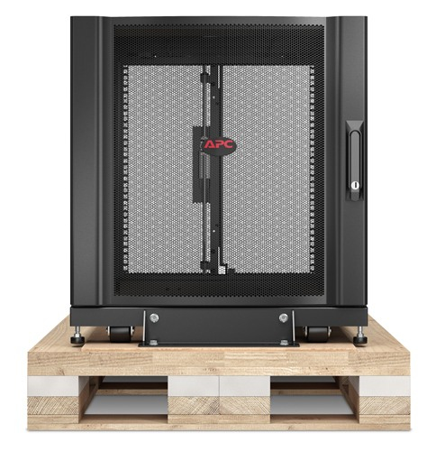 APC NETSHELTER SX 12U SERVER RACK ENCLOSURE 600MM X 1070MM W/ SIDES BLACK SHOCK PACKAGING APC — view 2