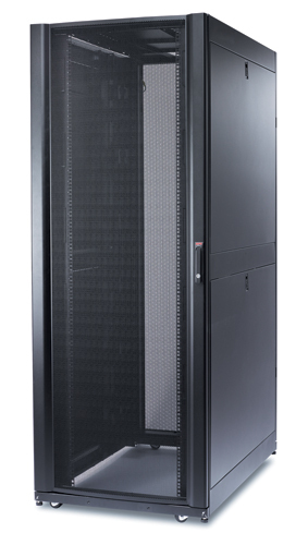 APC NETSHELTER SX 48U 750MM WIDE X 1200MM DEEP ENCLOSURE WITH SIDES BLACK APC — view 2