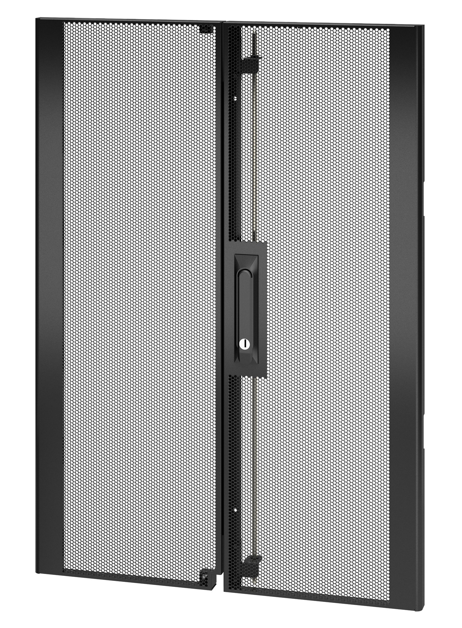 APC NETSHELTER SX 18U 600MM WIDE PERFORATED SPLIT DOORS BLACK APC — view 2