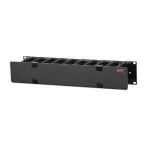 APC (AR8600A) HORIZONTAL CABLE MANAGER, 2U X 4" DEEP, SINGLE-SIDED W COVER APC — view 2