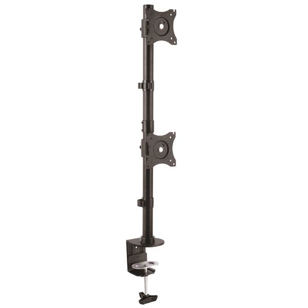STARTECH.COM DESK MOUNT DUAL MONITOR MOUNT - VERTICAL - UP TO 27" MONITORS 5 YR STARTECH — view 2