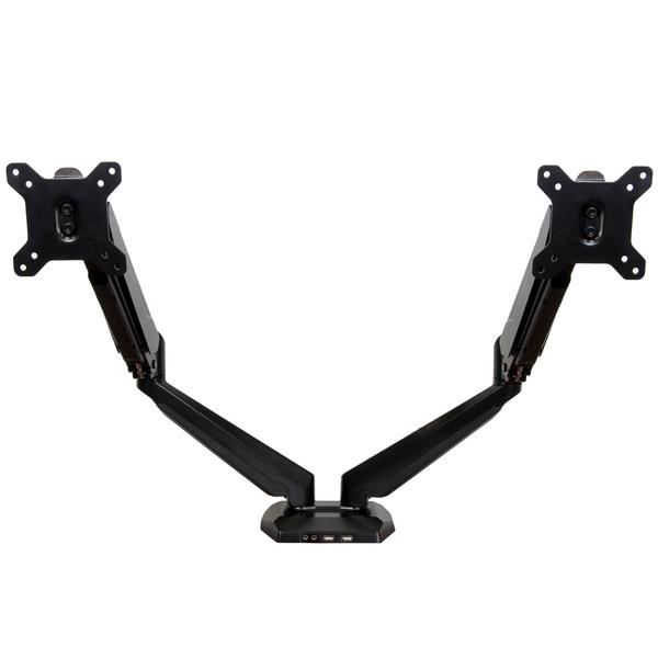 STARTECH.COM DUAL MONITOR MOUNT WITH 2 PORT USB STARTECH — view 2