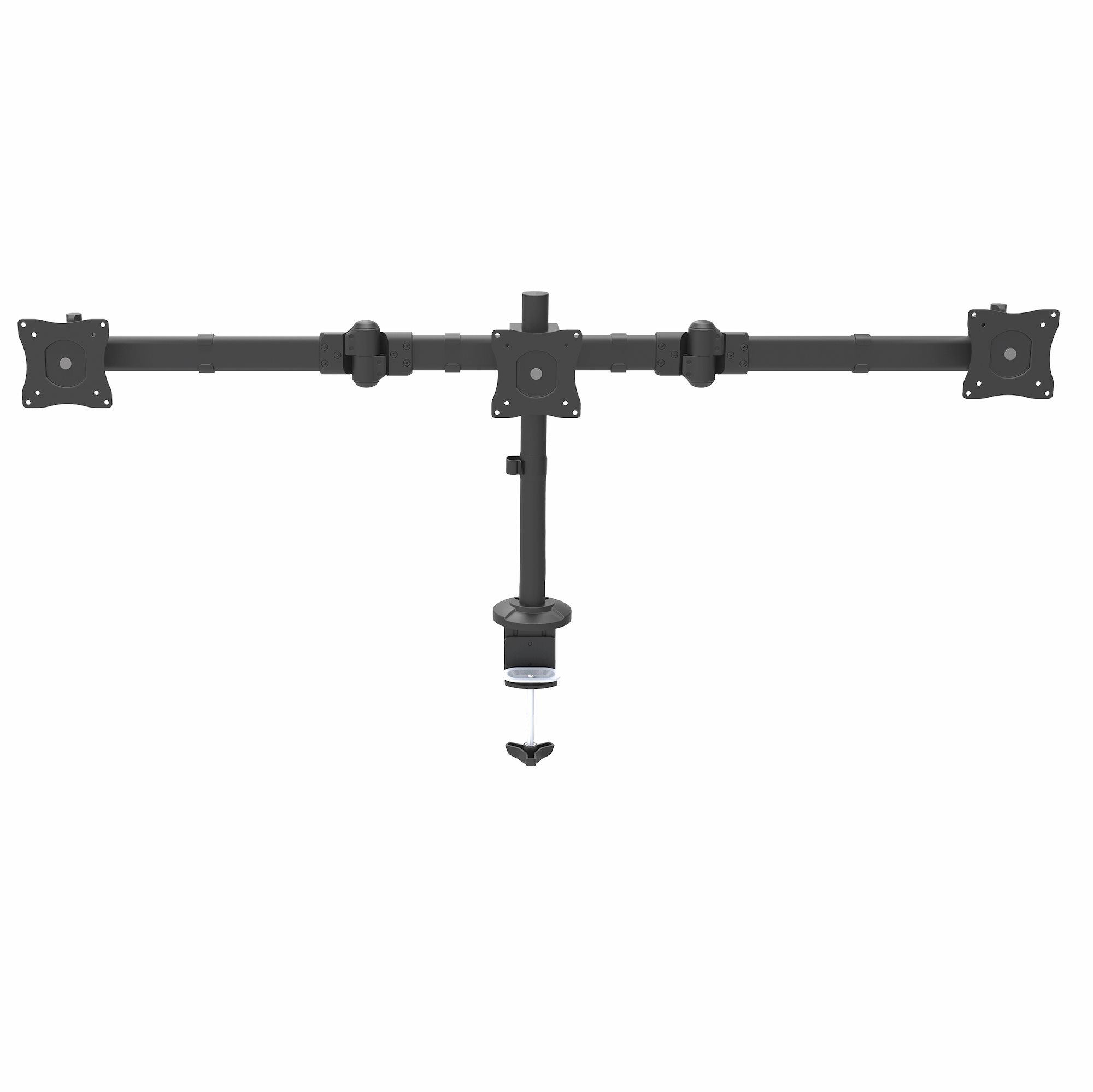 STARTECH.COM DESK MOUNT TRIPLE MONITOR ARM ADJUSTABLE - 3 VESA 27" DISPLAYS 5 YR STARTECH — view 2