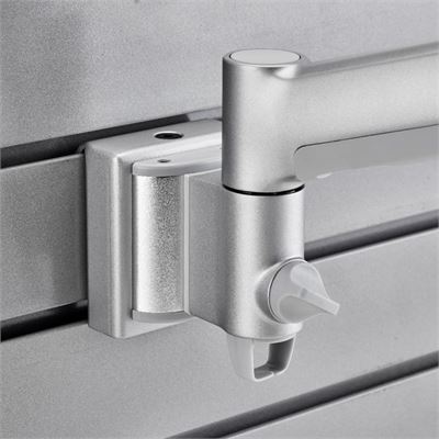 ATDEC SLAT WALL ADAPTOR SILVER ATDEC — view 2