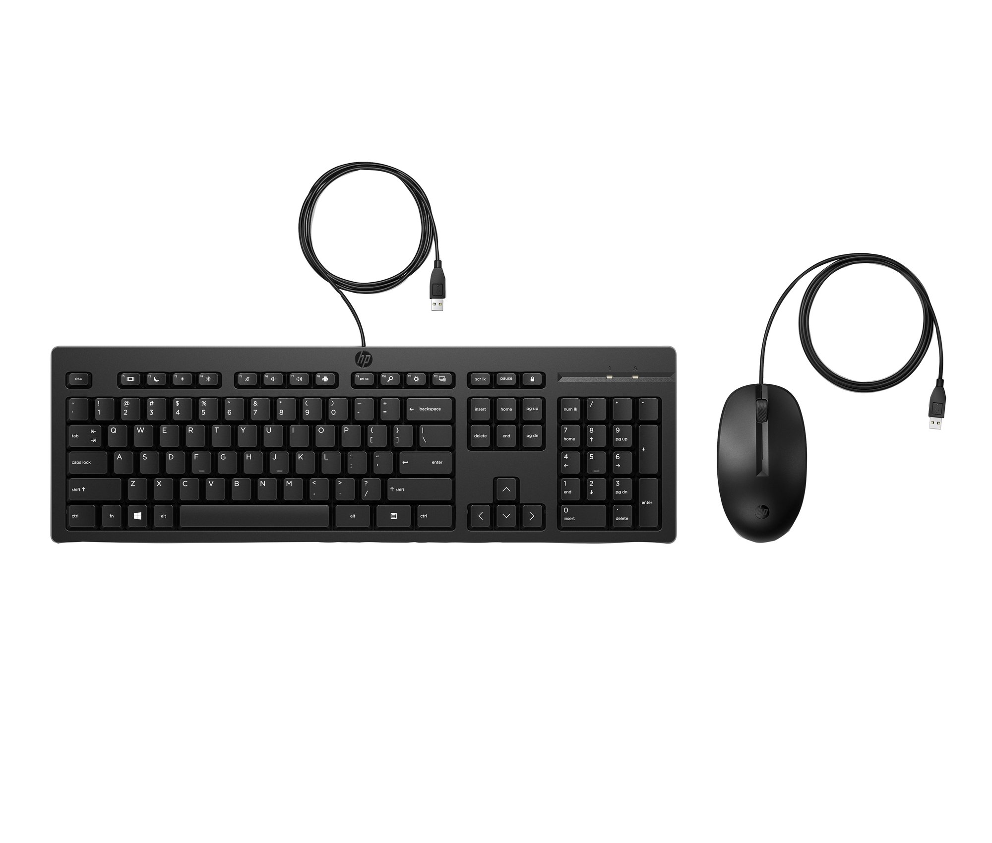 HP 225 Wired Mouse and Keyboard HP — view 2
