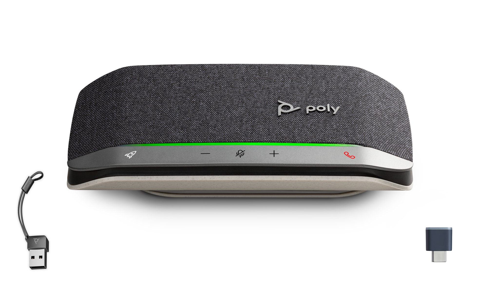HP Poly Sync 20+ Speakerphone USB-C/A Adapter HP — view 2