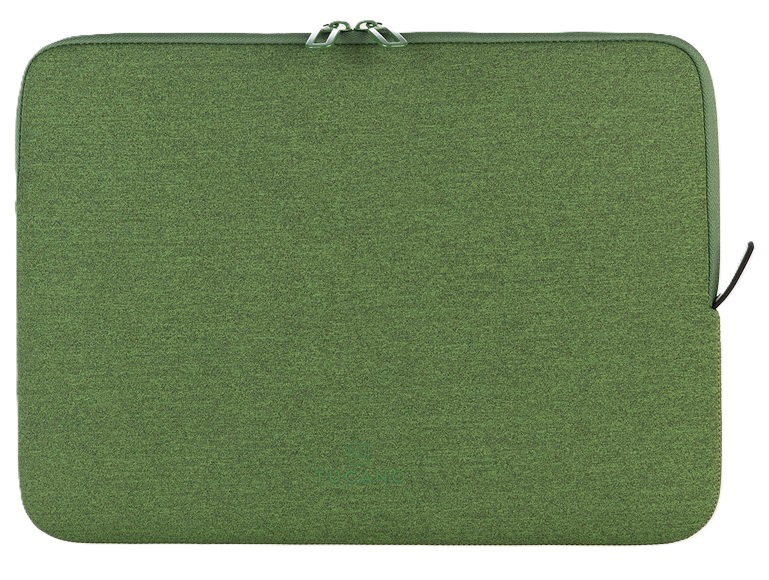 Tucano 13-14" Melange Sleeve - Green TUCANO — view 2