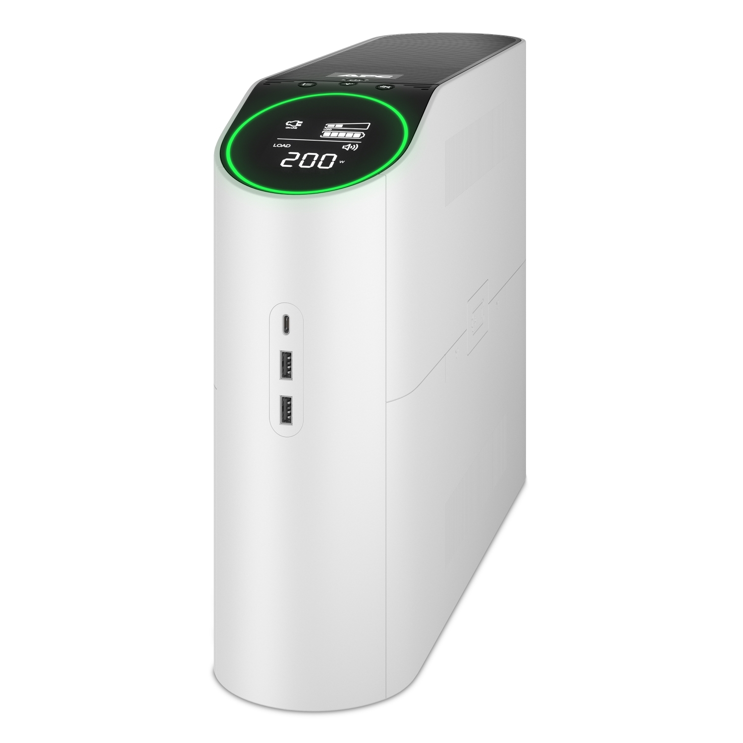 APC BACK-UPS PRO 2200VA FOR GAMING, 230V, PURE SINEWAVE, LCD, WHITE, ANZ OUTLETS APC — view 2