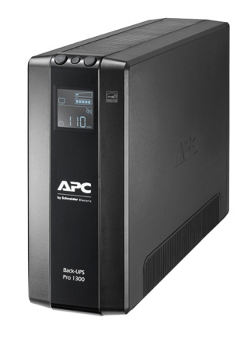 APC BACK UPS PRO BR 1300VA, 8 OUTLETS, AVR, LCD INTERFACE APC — view 2