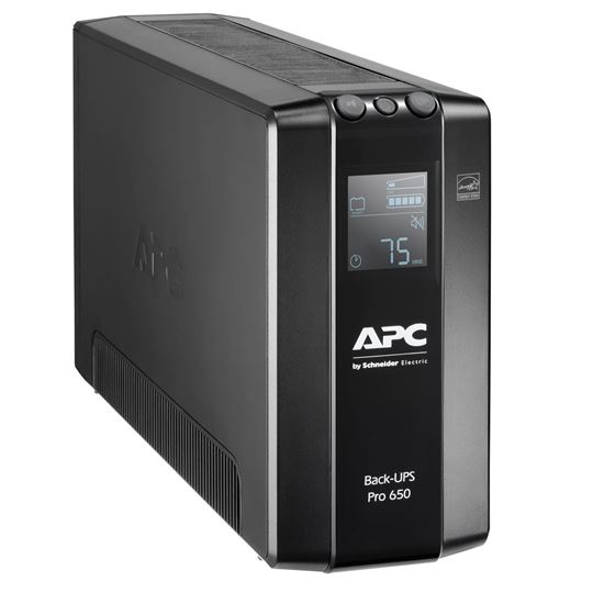 APC BACK UPS PRO BR 650VA, 6 OUTLETS, AVR, LCD INTERFACE APC — view 2