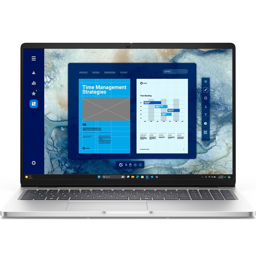 DELL PRO16 NOTEBOOK, 16" FHD+ IR, U7-255U, 16GB, 512GB, WL, W11P, 3Y PRO DELL — view 2