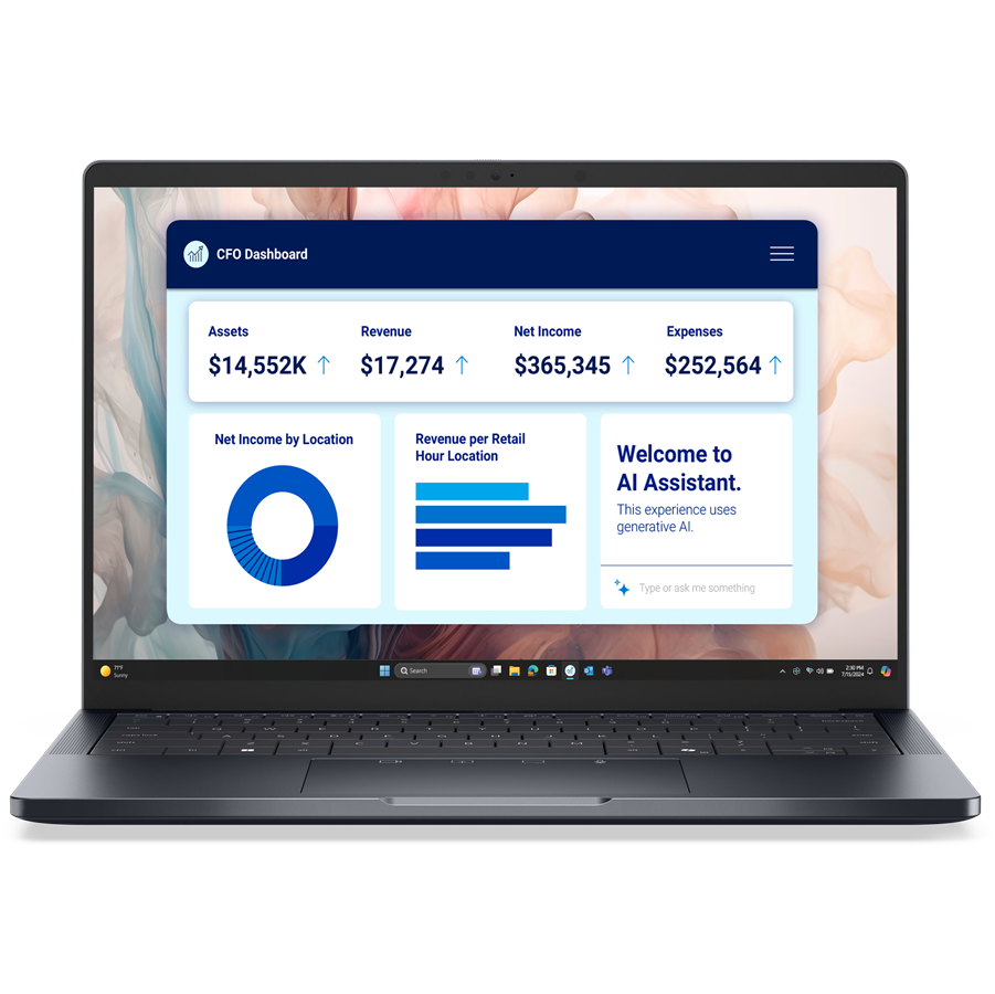 DELL PRO14 PREM NOTEBOOK, 14" FHD+ IR, U5-238V, 32GB, 512GB, WL, W11P(CP+), 3Y PRO DELL — view 1