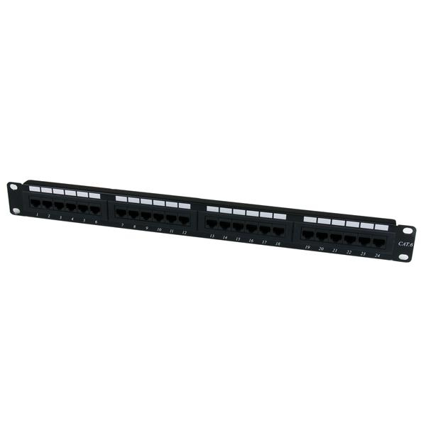 STARTECH.COM 24 PORT CAT6 PATCH PANEL - 110 TYPE RACK MOUNT PATCH PANEL 1U 2 YR STARTECH — view 2