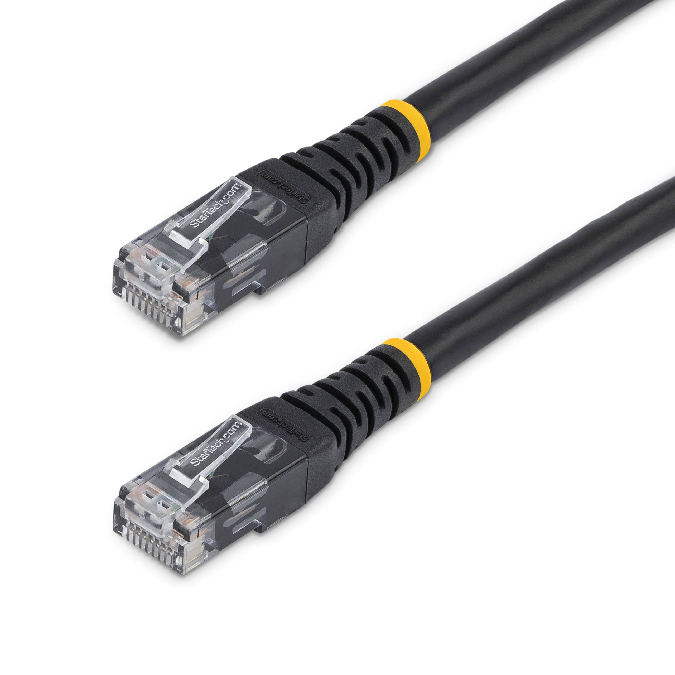 STARTECH.COM 4.5M BLACK MOLDED CAT6 UTP PATCH CABLE - ETL VERIFIED, LTW STARTECH — view 2