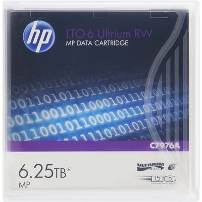 HPE LTO-6 6.25TB RW Data Cartridge HPE — view 2