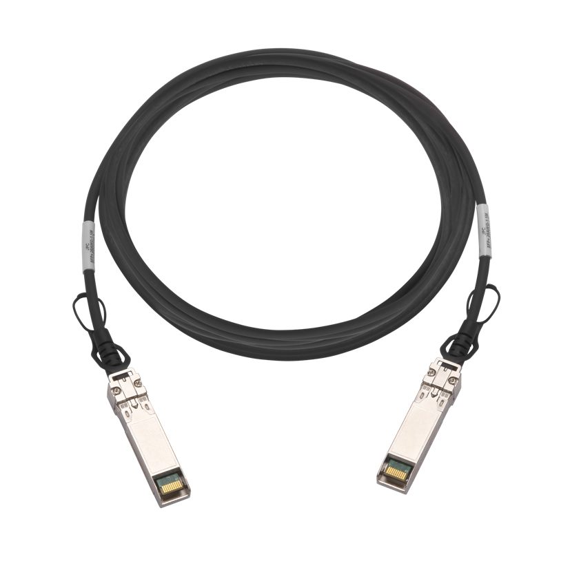QNAP QSFP28 100GbE break out four SFP28 25GbE twinaxial direct attach cable, 1.5M QNAP — view 2