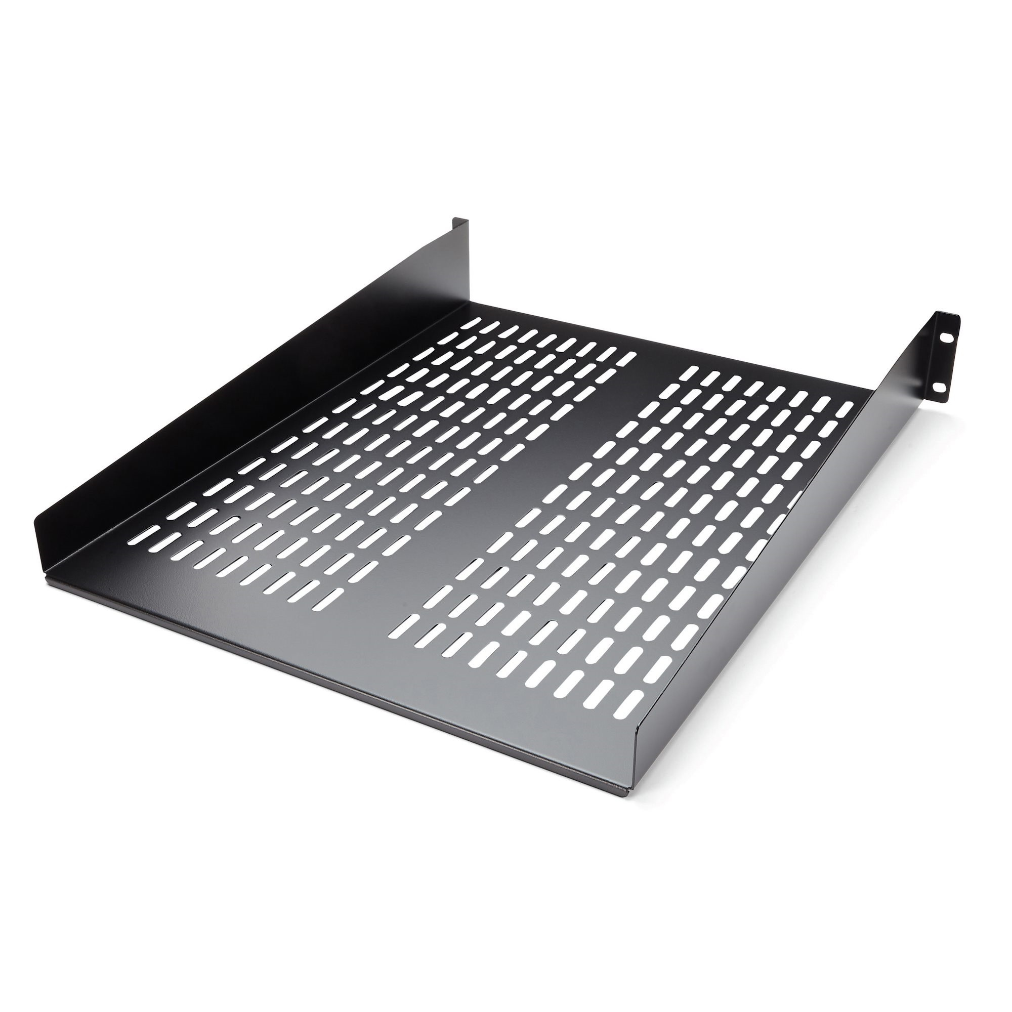 STARTECH.COM 2U SERVER RACK SHELF - 22IN VENTED FIXED MOUNT - 50LBS / 23KG LTW STARTECH — view 2