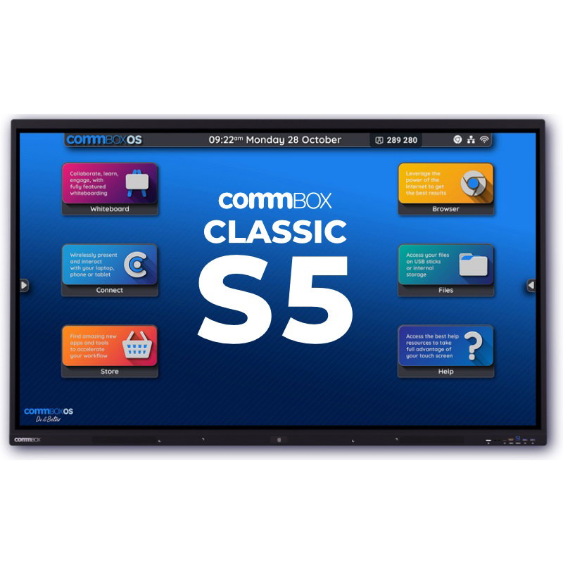 COMMBOX 65" 4K UHD INTERACTIVE CLASSIC DISPLAY (S5), 40-PT TOUCH, ANDROID COMMBOX — view 2