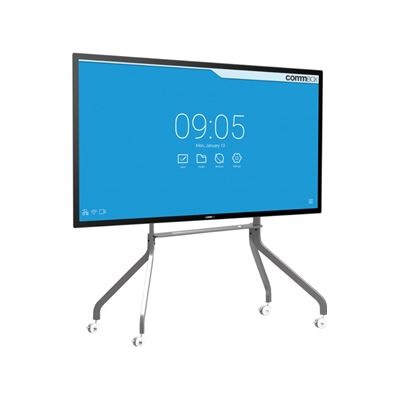 COMMBOX ELEGANCE 105 FIXED MOBILE STAND W/ PEN SHELF, FOR TOUCHSCREENS AND DISPLAYS 98" TO COMMBOX — view 2