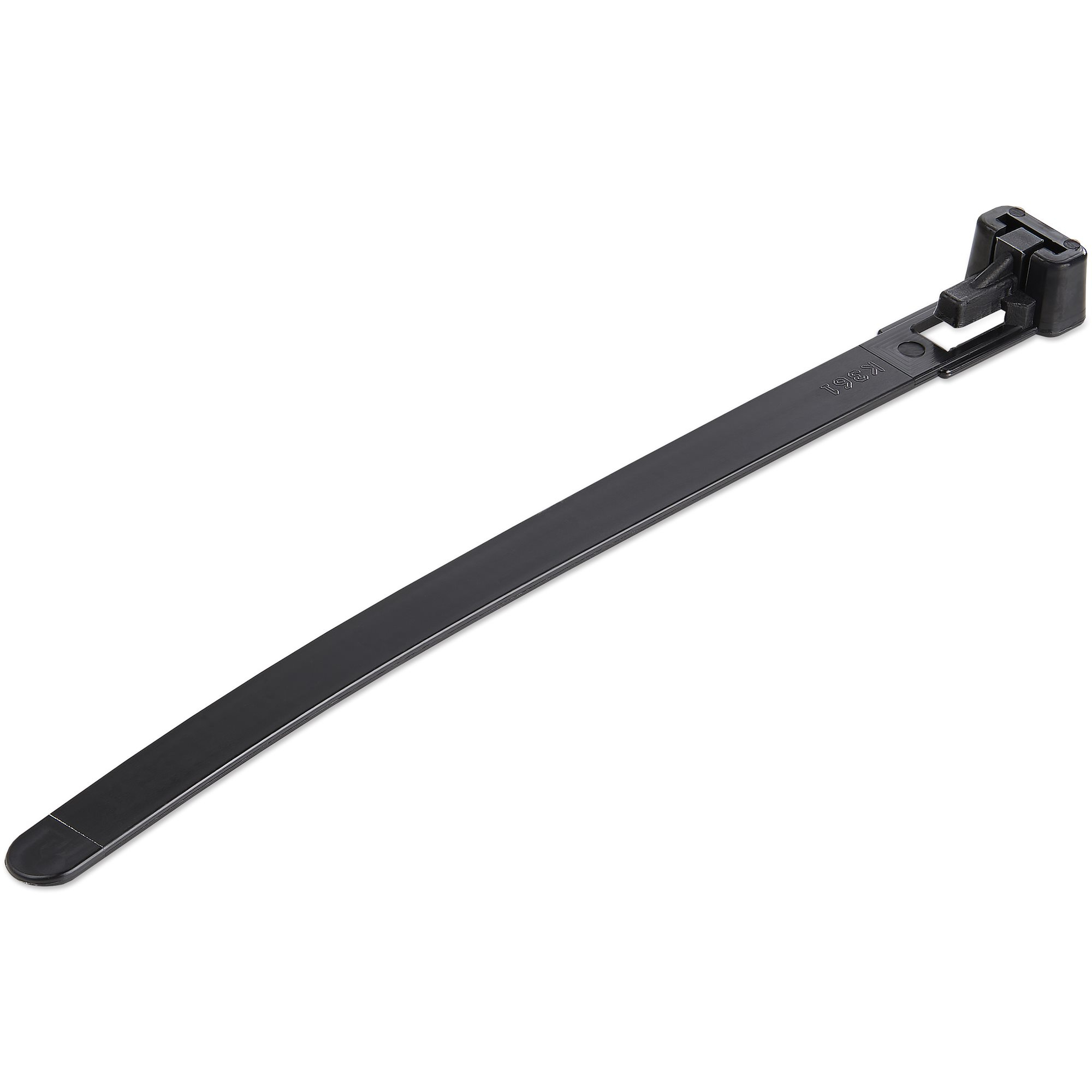 STARTECH.COM 100 PACK OF 12.5CM RESEALABLE ZIP TIES - BLACK, 2 YR STARTECH — view 2