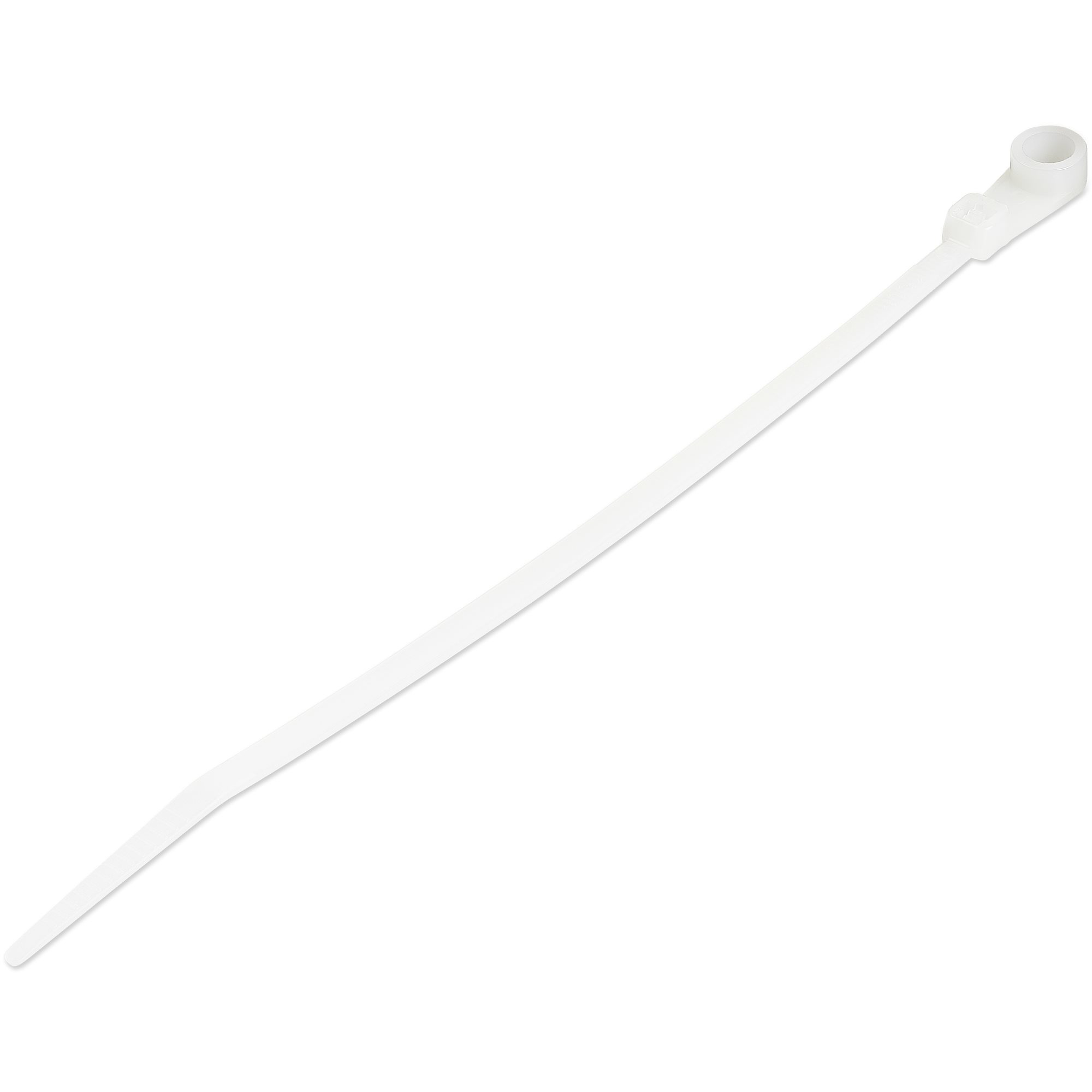 STARTECH.COM 100 PACK OF 17.2CM PLASTIC ZIP TIES WITH SCREW HOLE, 2 YR STARTECH — view 2