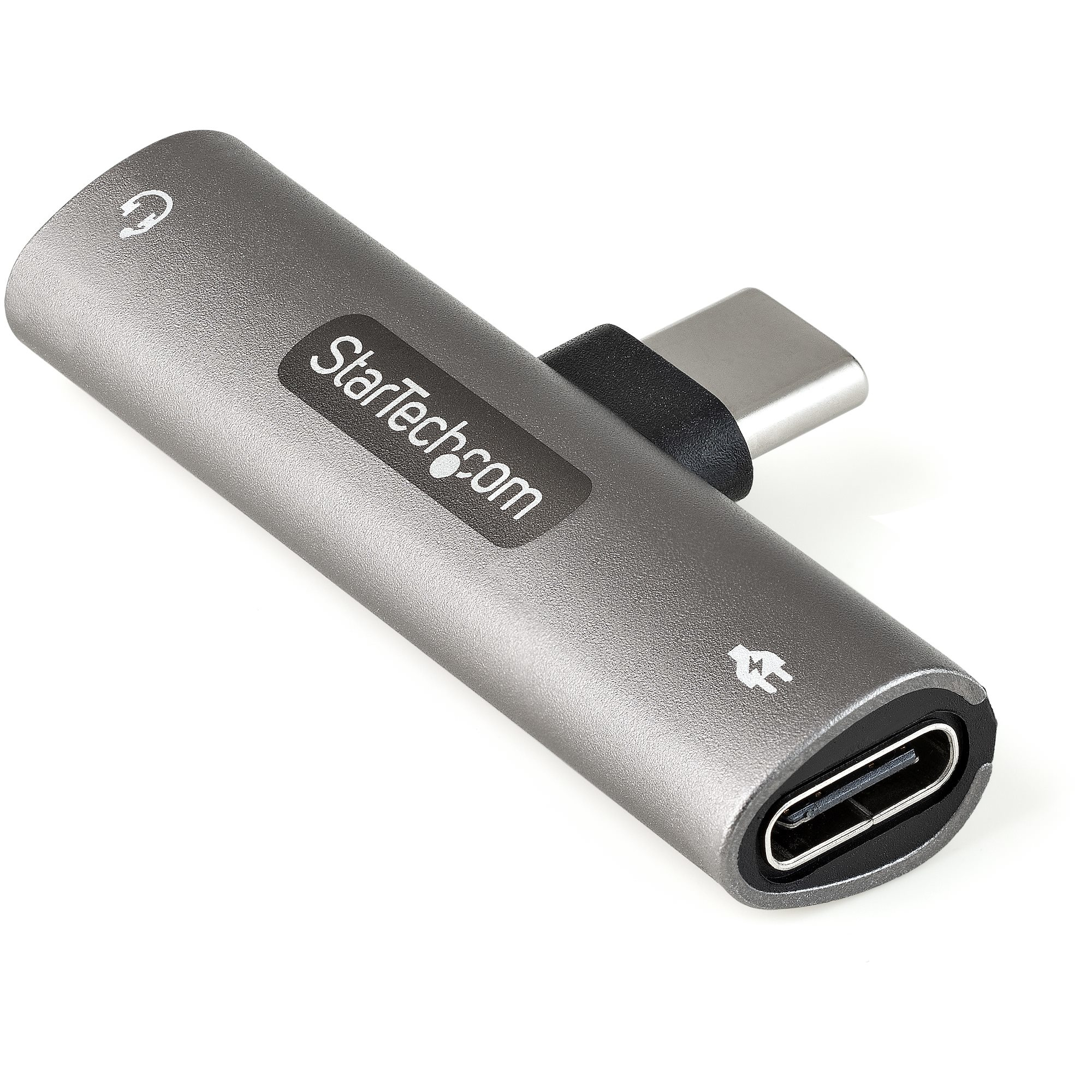 STARTECH.COM USB C AUDIO & CHARGE ADAPTER, 3.5MM HEADSET JACK & PD CHARGING 3 YR STARTECH — view 2