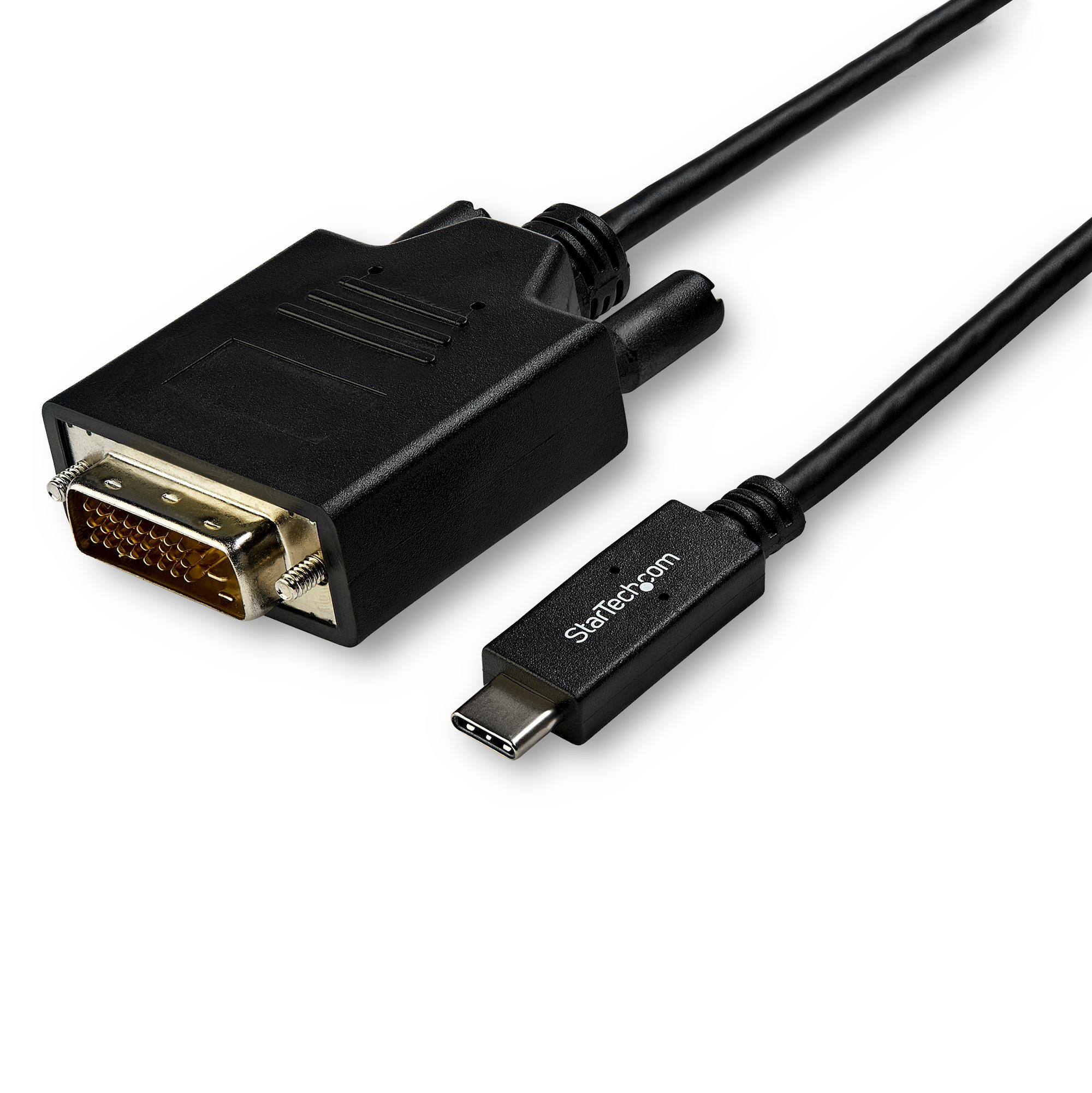 STARTECH.COM 3M USB-C TO DVI CABLE - 1920 X 1200 - BLACK, 3 YR STARTECH — view 2