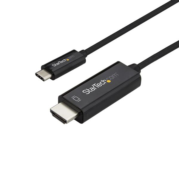 STARTECH.COM 2M USB C TO HDMI CABLE - 4K 60HZ USB-C HDMI 2.0 VIDEO ADAPTER 3 YR STARTECH — view 2