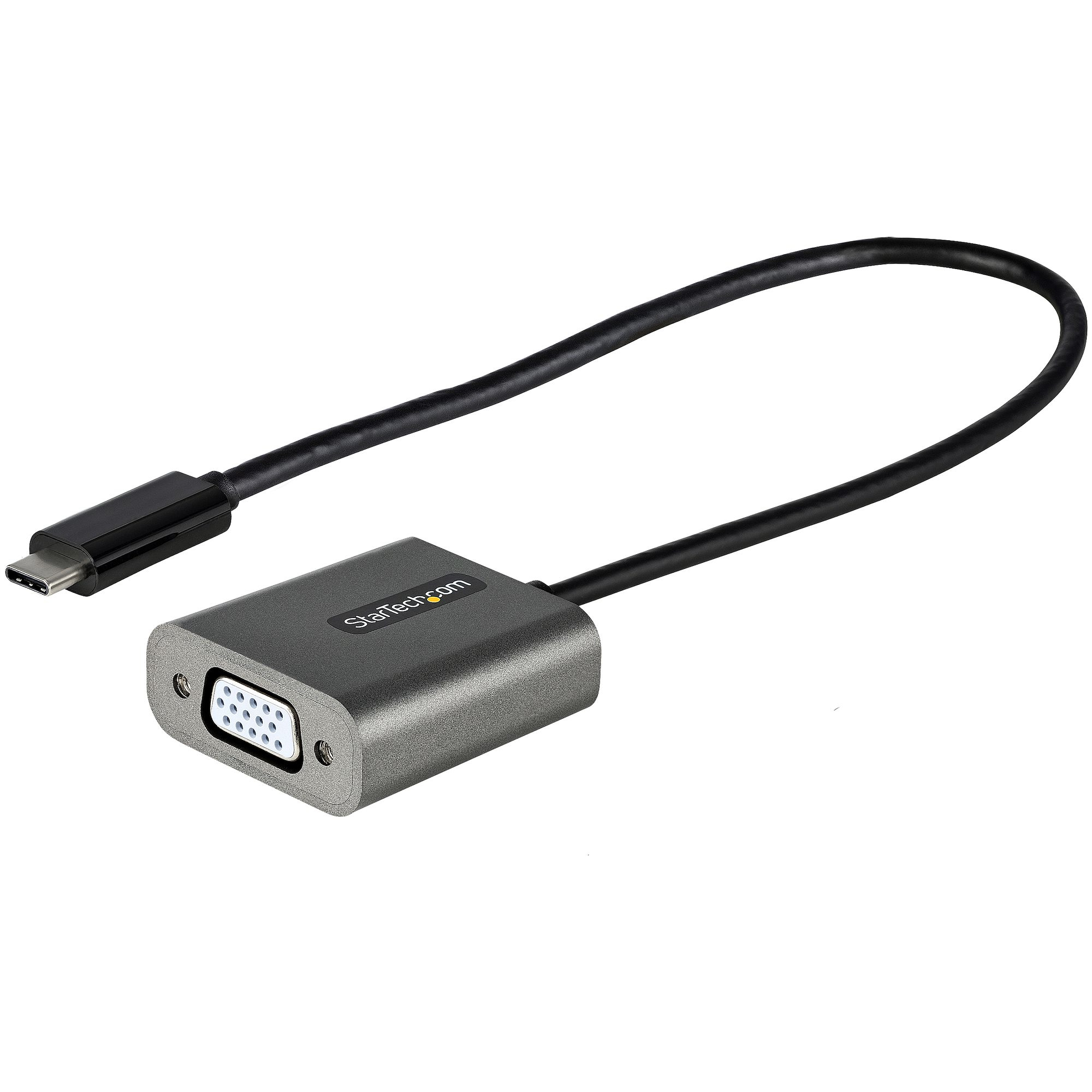 STARTECH.COM USB C TO VGA ADAPTER -1080P USB TYPE-C TO VGA ADAPTER DONGLE, 3 YR STARTECH — view 2