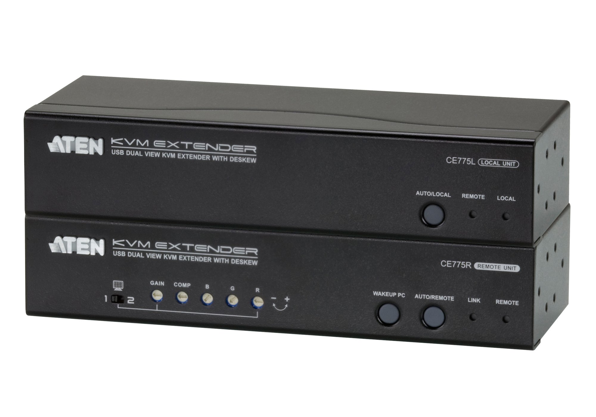 ATEN USB DUAL VGA CAT 5 KVM EXTENDER ATEN — view 2