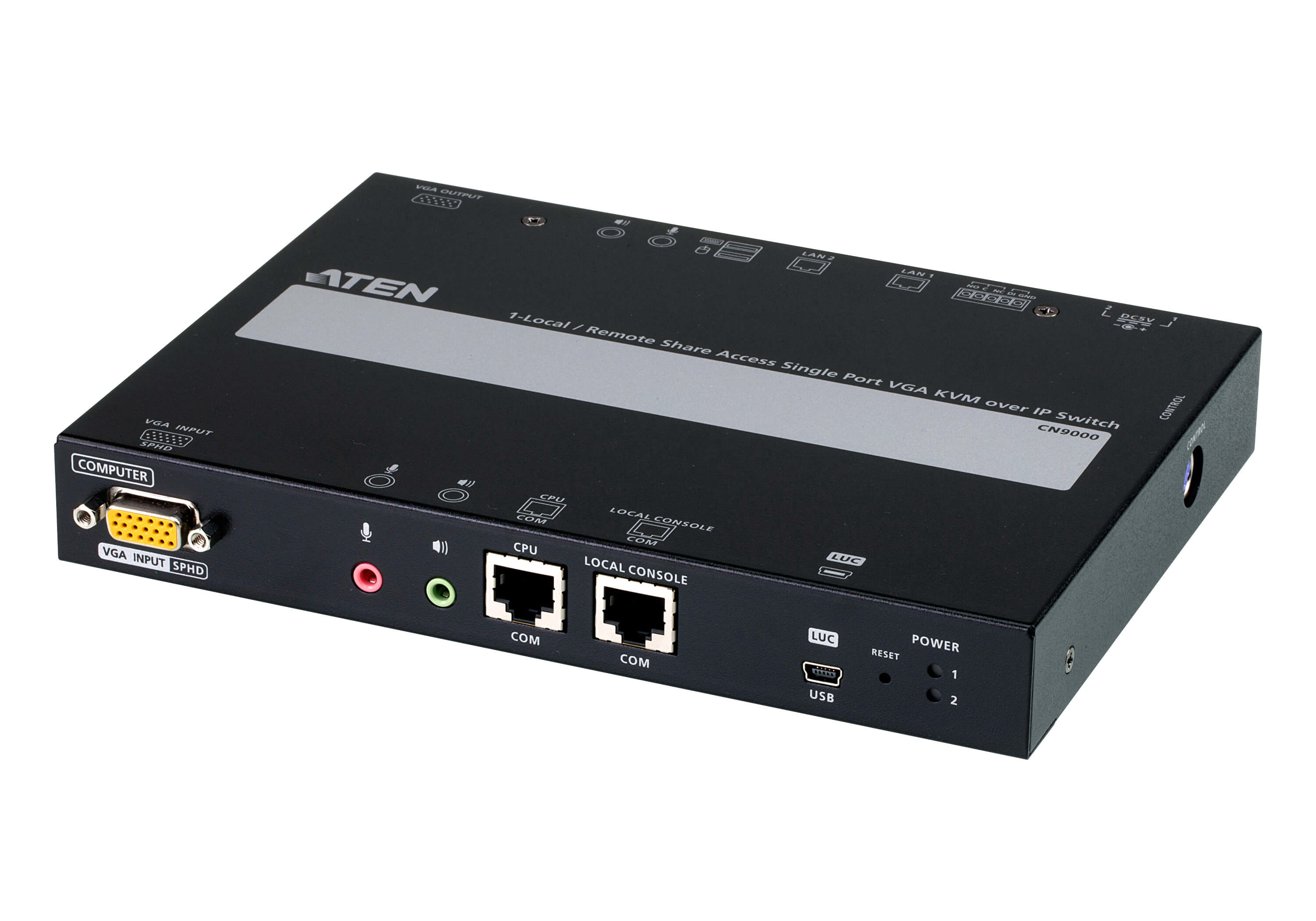 ATEN 1-LOCAL/REMOTE SHARE ACCESS SINGLE PORT VGA KVM OVER IP ATEN — view 2