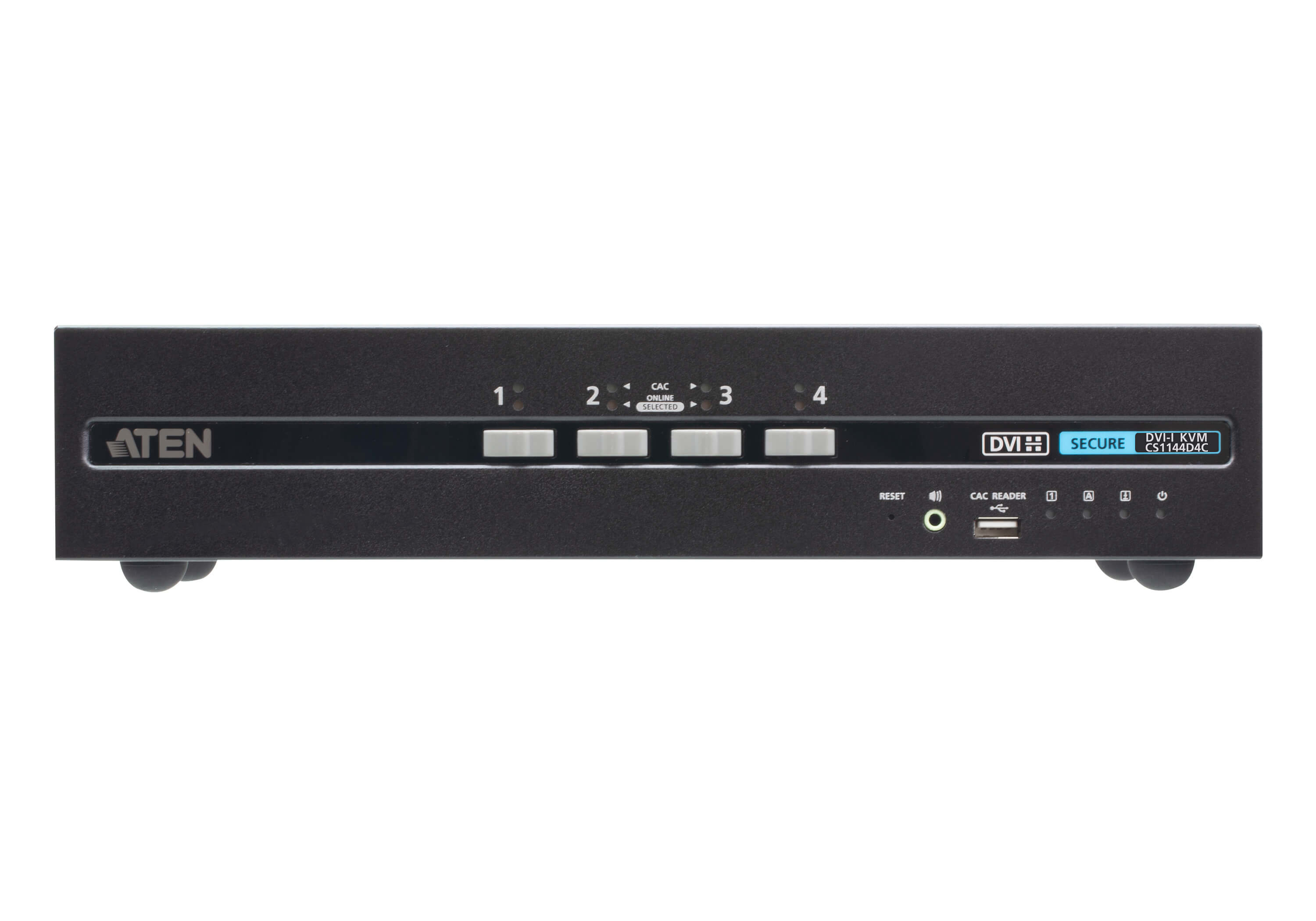 ATEN 4P USB DVI DUAL DISPLAY PP4 SECURE KVM ATEN — view 2