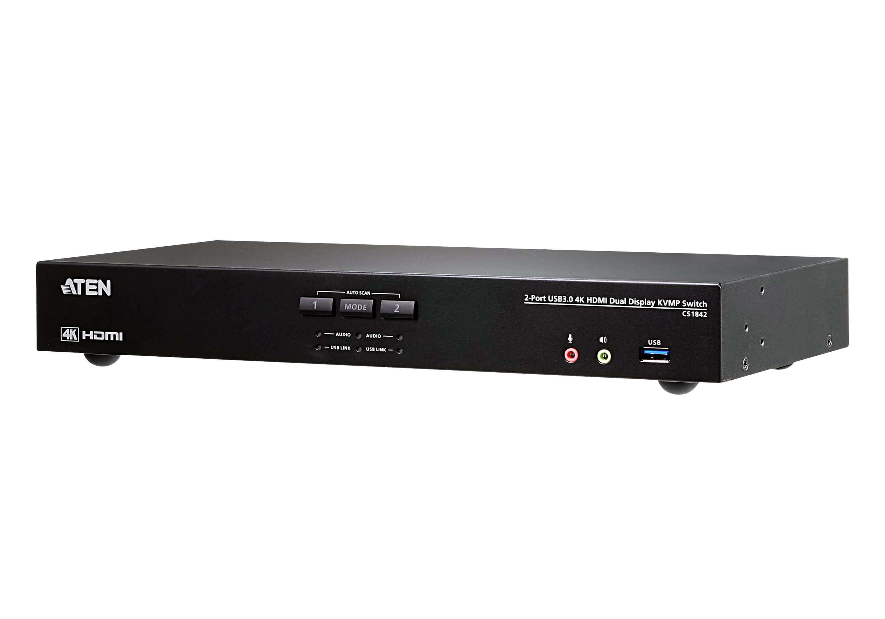 ATEN 2 PORT USB 3.0 4K 60HZ DUAL HDMI KVMP SWITCH ATEN — view 2