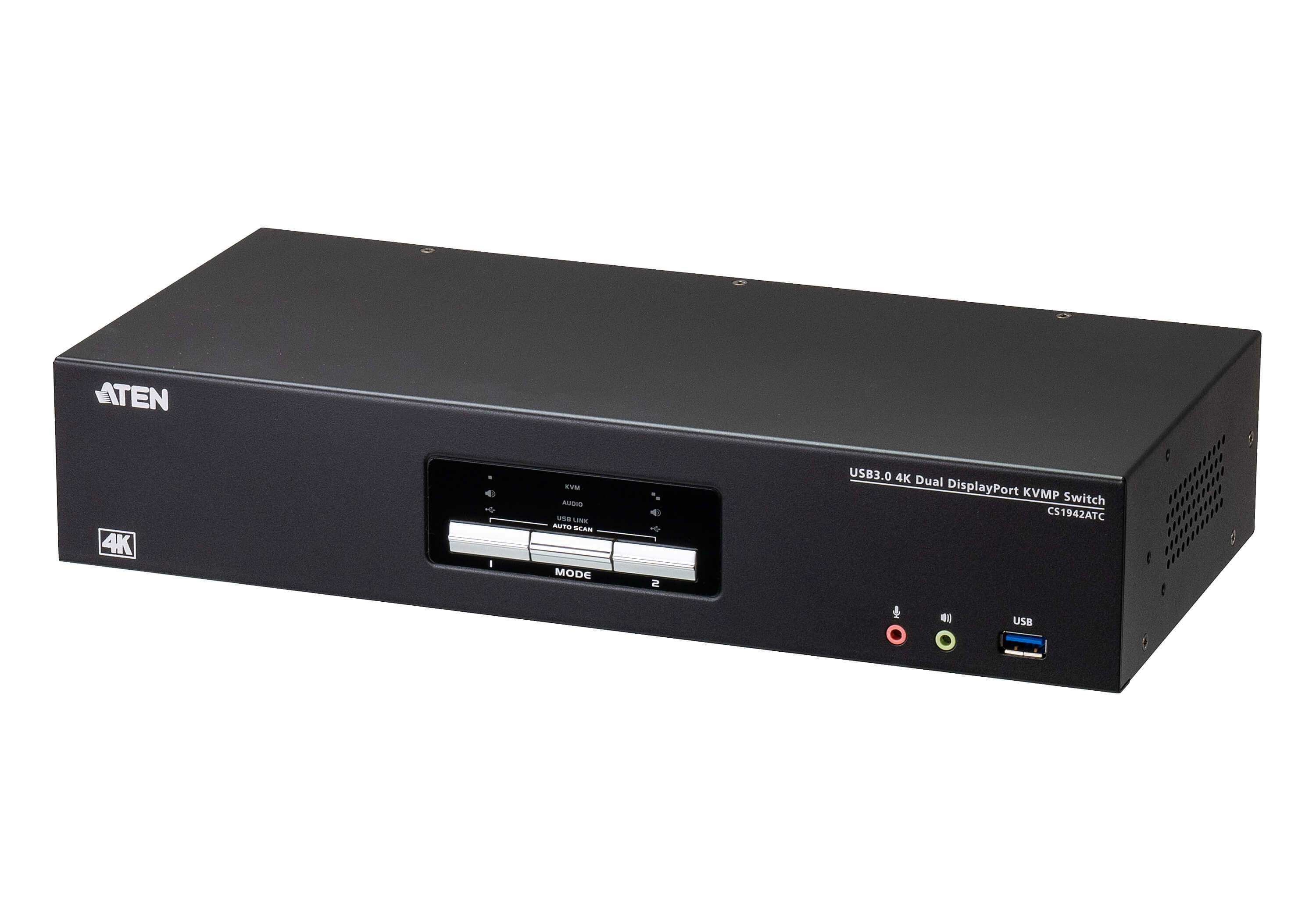 ATEN 2-PORT USB 3.0 4K DISPLAYPORT DUAL DISPLAY KVMP SWITCH FOR ATC ATEN — view 2