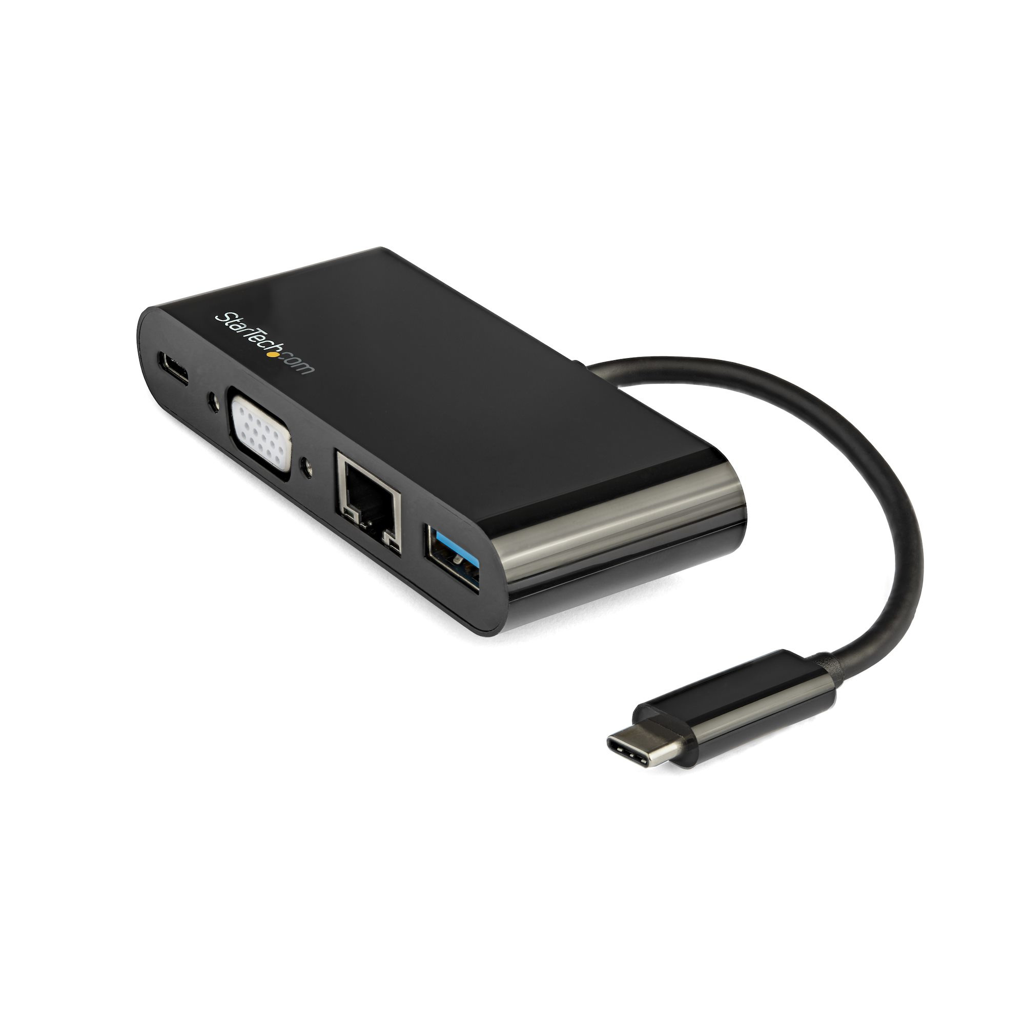 STARTECH.COM USB C MULTIPORT ADAPTER - MINI USB-C DOCK W/ VGA/PD/USB-A/GBE 3 YR STARTECH — view 2