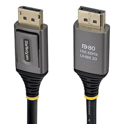 STARTECH.COM 1M DISPLAYPORT 2.1 CABLE, VESA-CERTIFIED, DP80 DP 2.1 CABLE, LTW STARTECH — view 2