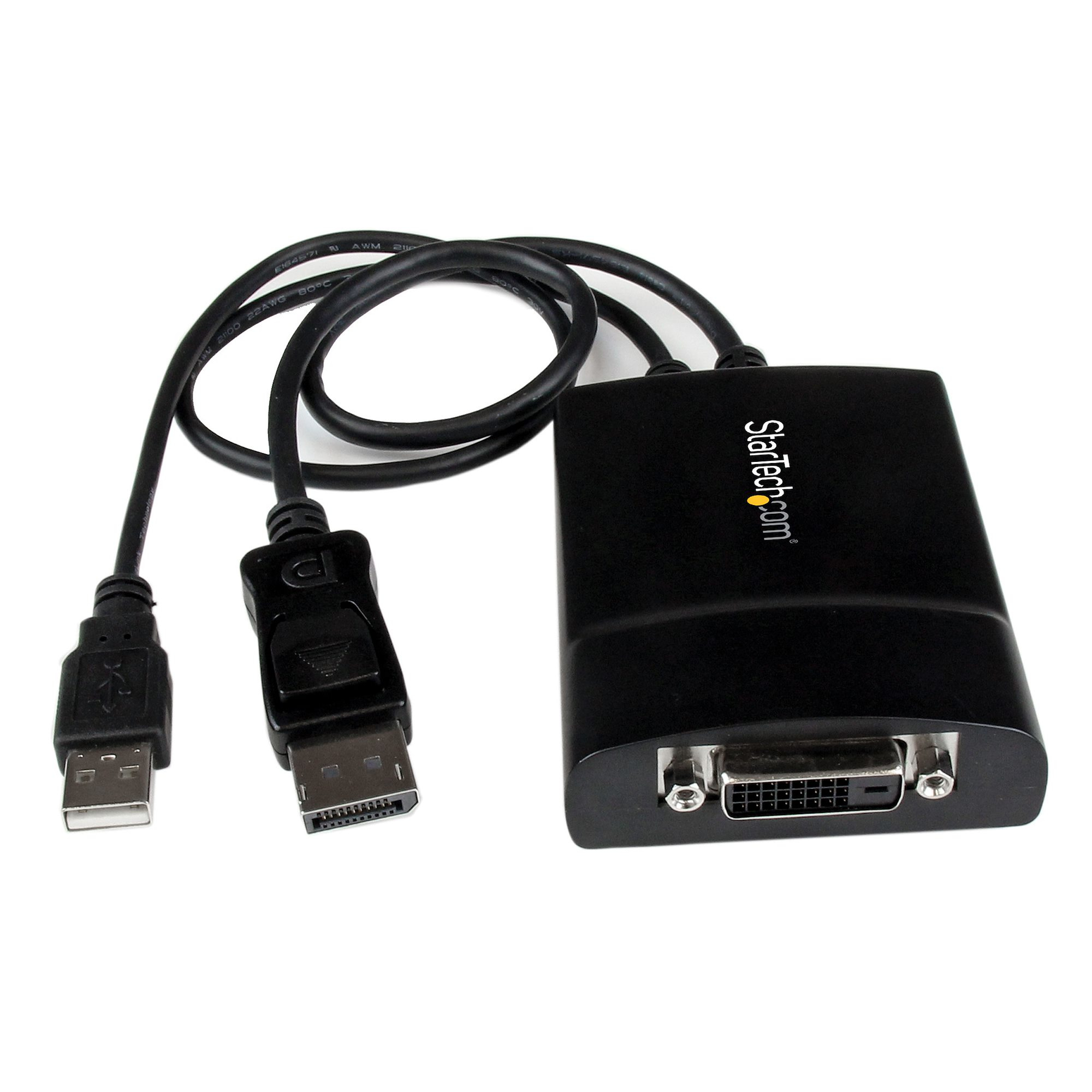 STARTECH.COM DISPLAYPORT TO DVI DUAL LINK ACTIVE ADAPTER - 2560X1600 60HZ 3 YR STARTECH — view 2