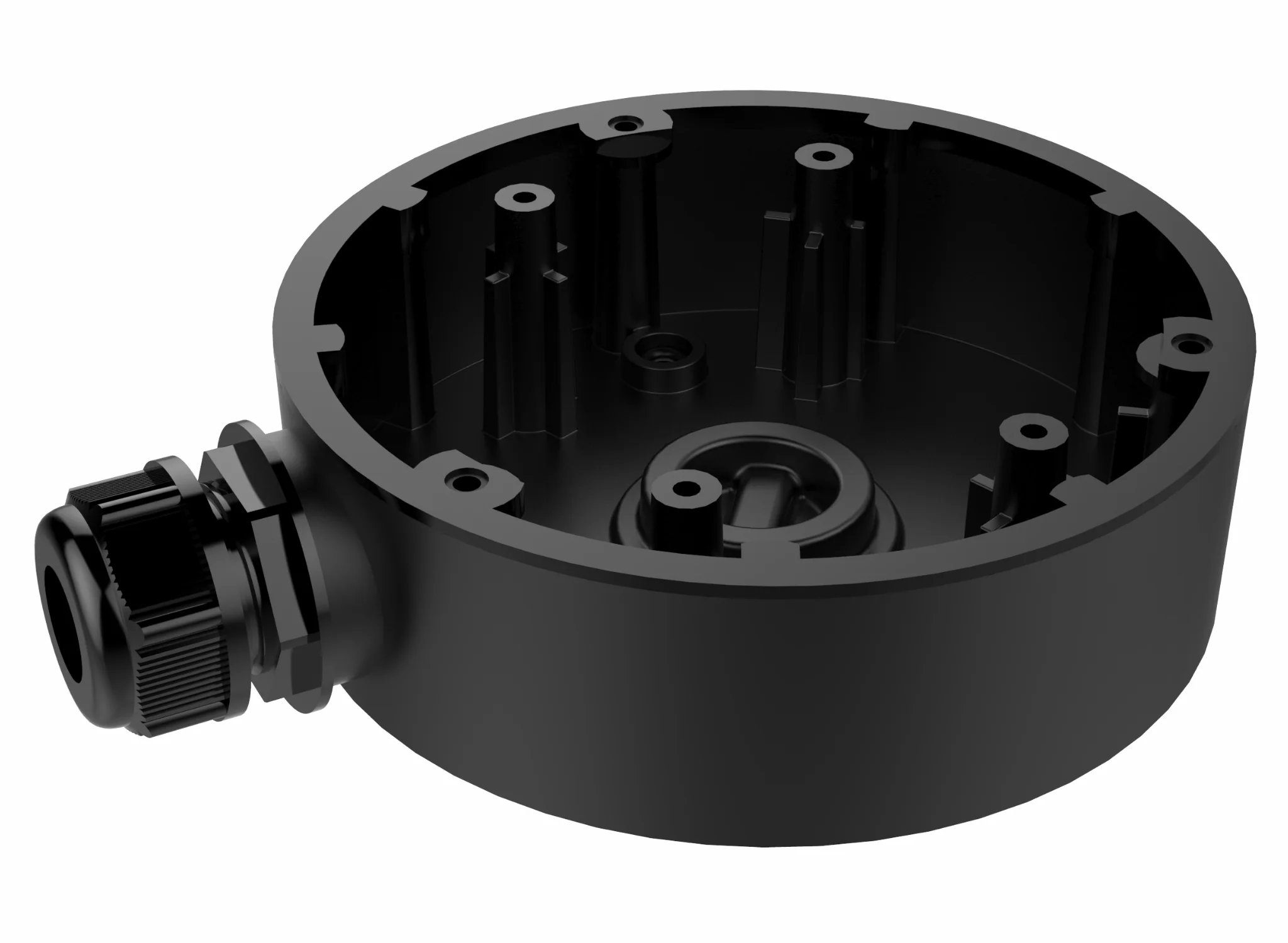 HIKVISION DS-1280ZJ-DM46-BLK JUNCTION BOX ALUMINUM ALLOY, BLACK, 2YR HIKVISION — view 2