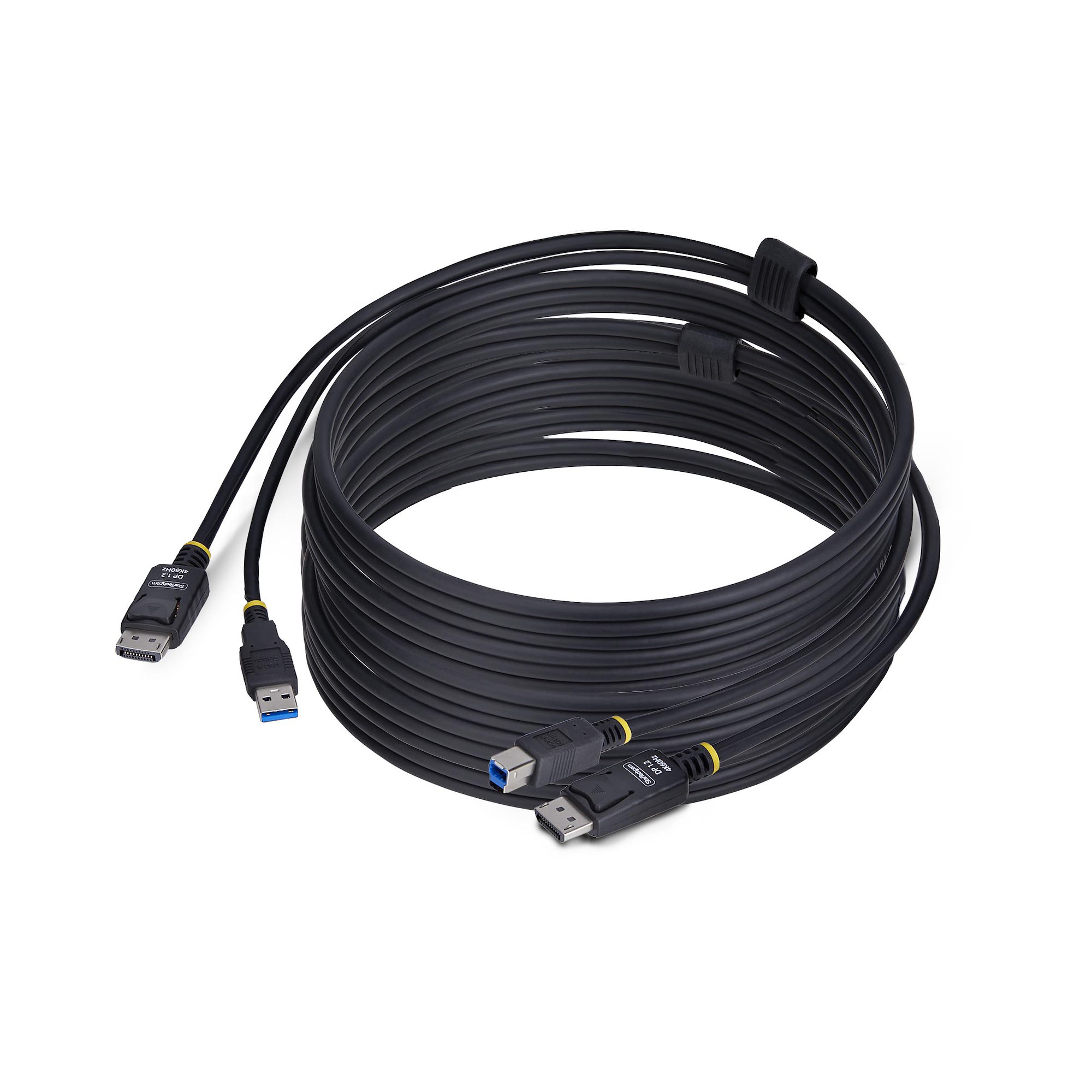 STARTECH.COM 10FT (3M) DISPLAYPORT AND USB 5GBPS KVM CABLE, 2 YR STARTECH — view 2