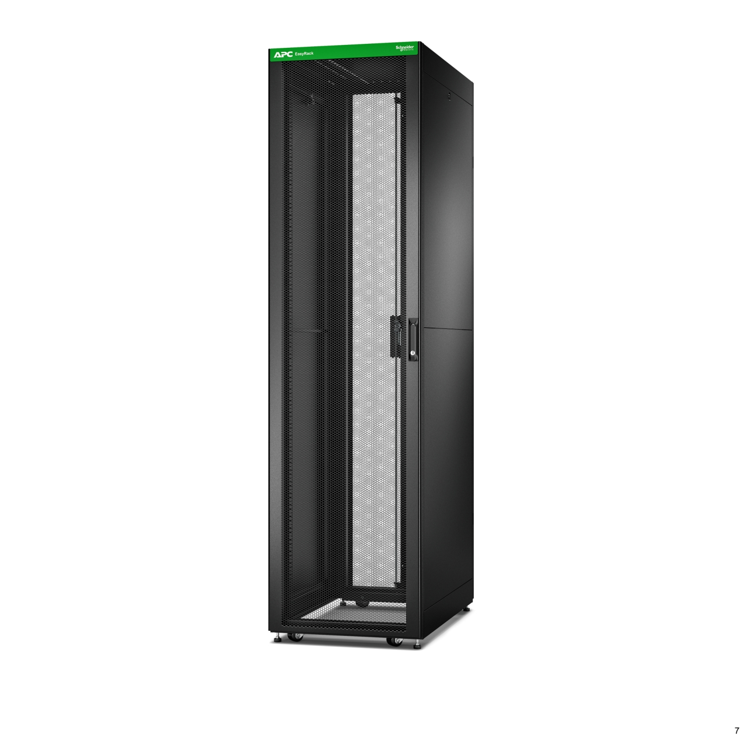 APC EASY RACK 600MM/48U/1000MM WITH ROOF, SIDE PANEL,CASTORS,FEET AND 4 BRACKETS, NO BOTTOM, B APC — view 2